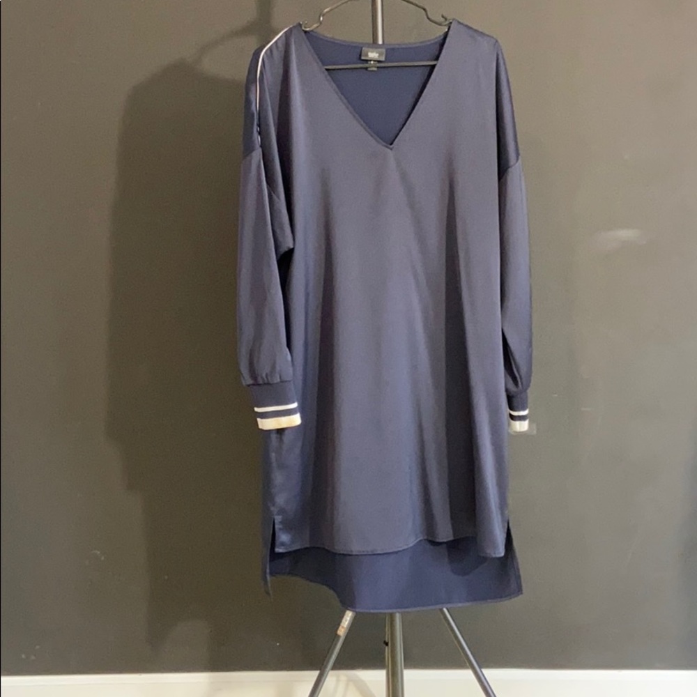 A blue dress from Massimo